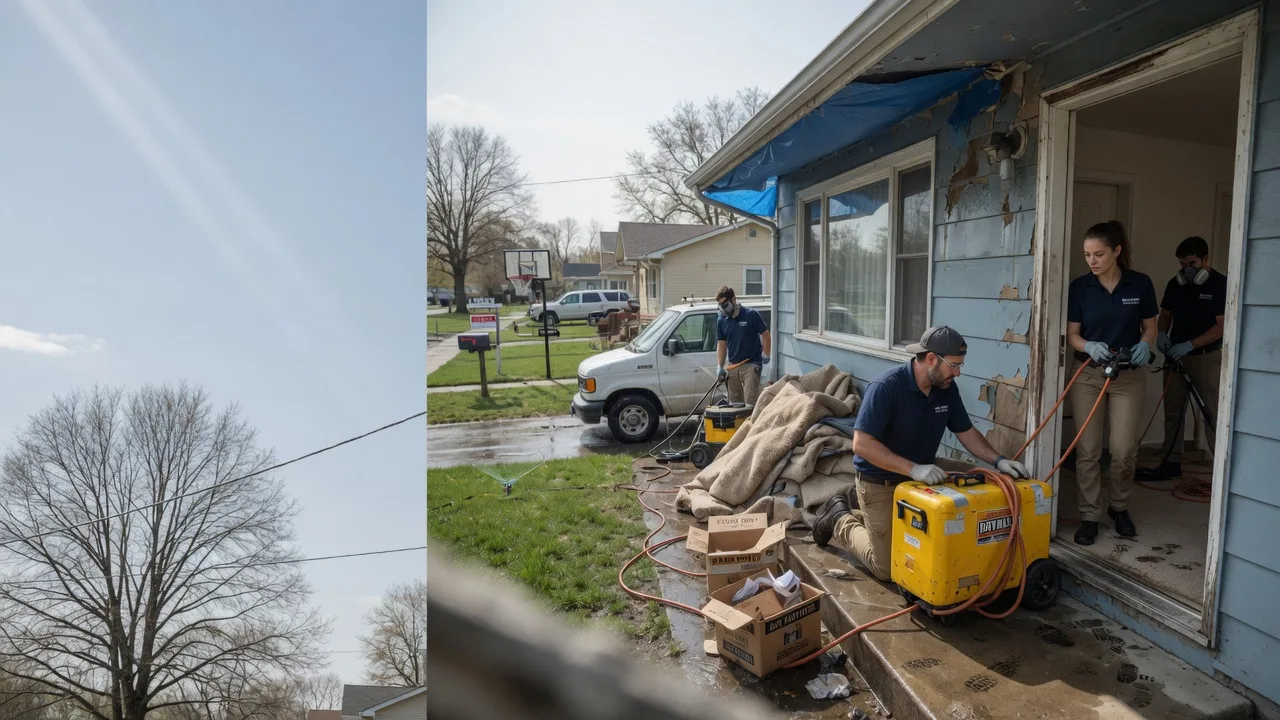 Basement Flood Cleanup in Victory Mills, NY near me